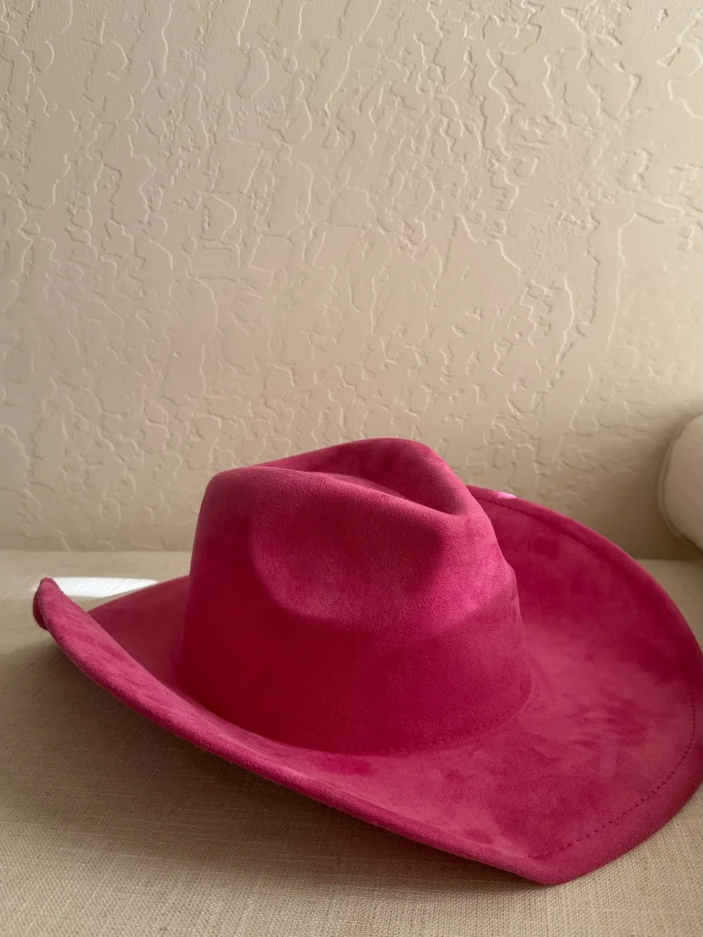 Handmade vibrant pink